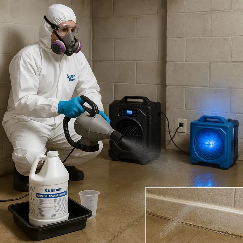 Sanitization and Odor Removal process in Ionia, MI
