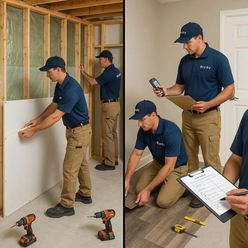 Repairs and Reconstruction process in Ionia, MI