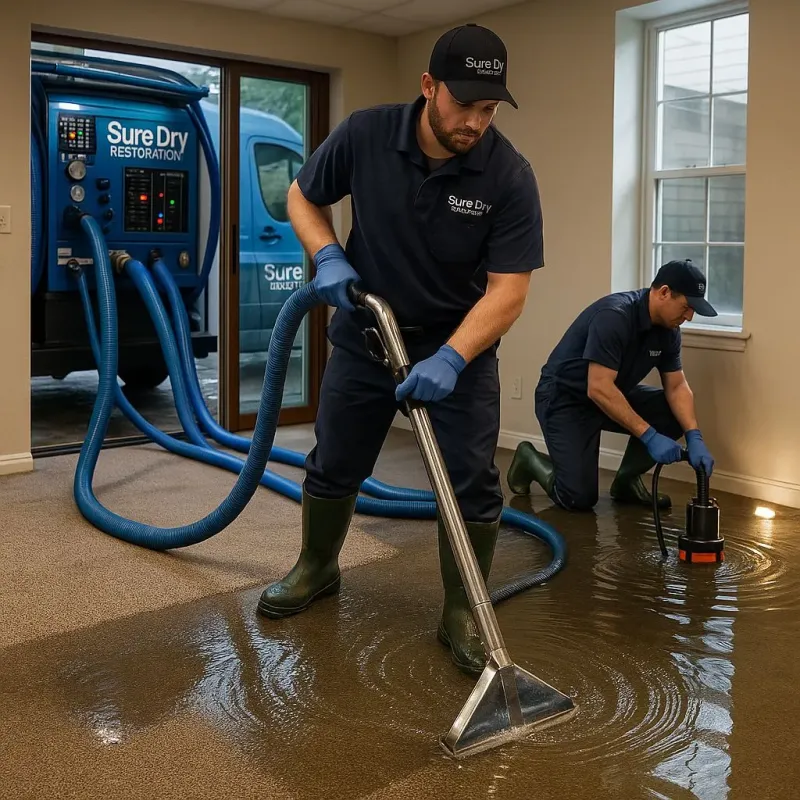 Water Extraction and Removal process in Ionia, MI
